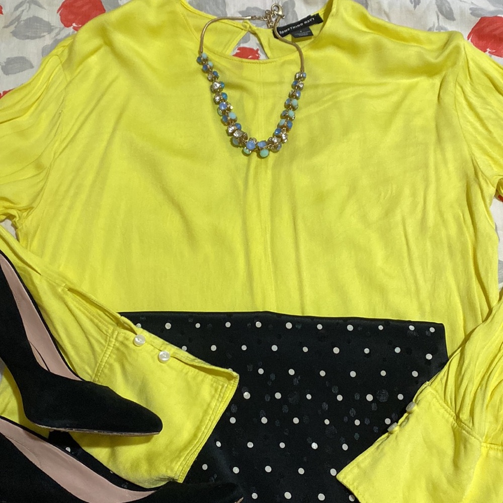 Something Navy Blouse - image 8